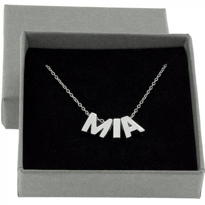 Personalised letters necklace