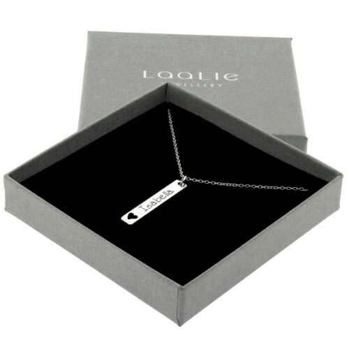 Rectangular Personalised Necklace
