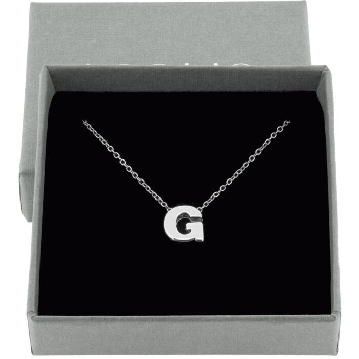 Personalised letter necklace
