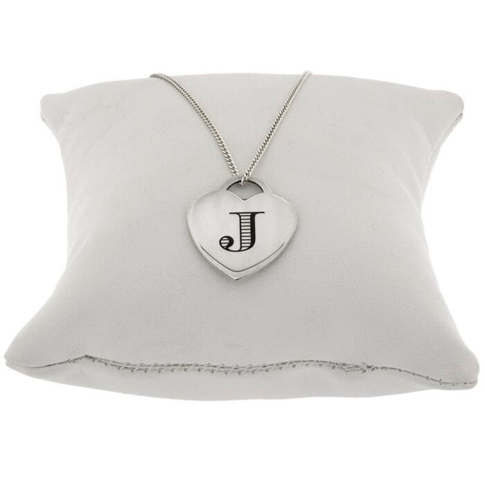 Personalised heart pendant