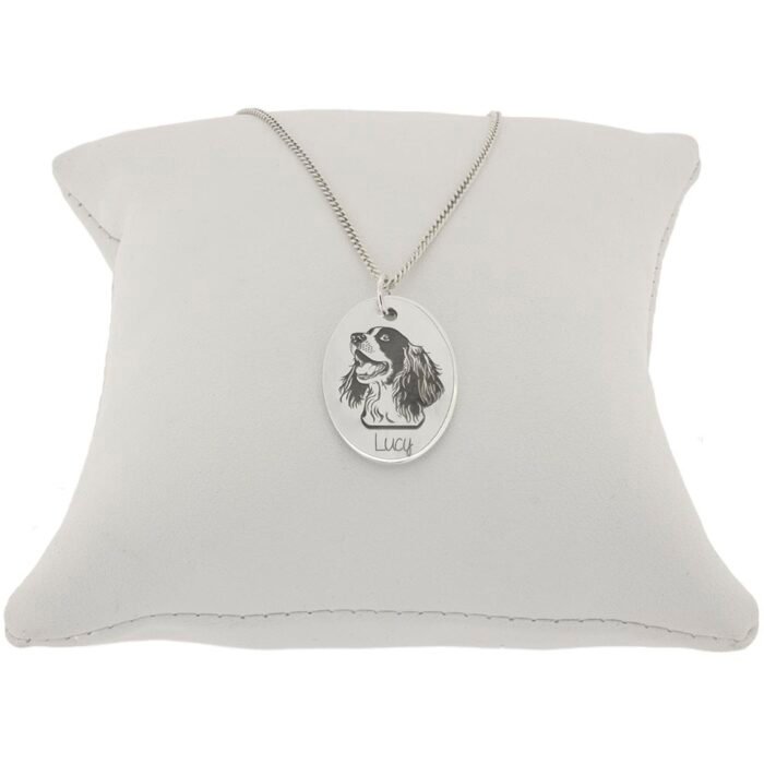 Oval Dog Pendant - Many Breeds - Image 2