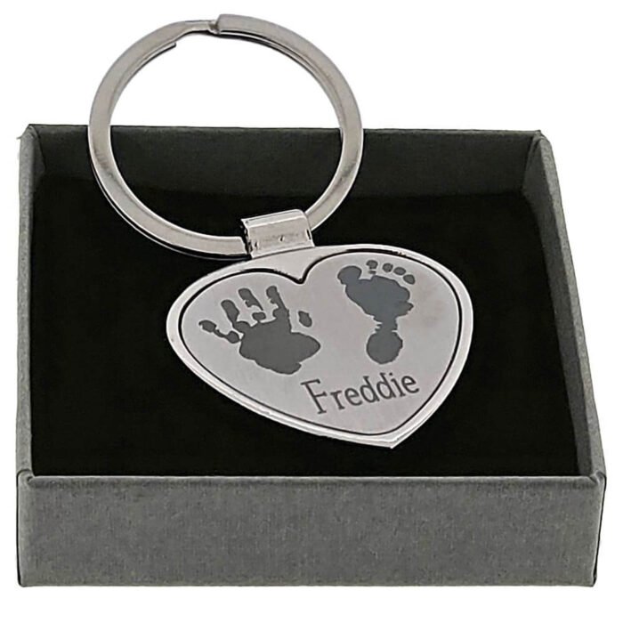 Footprint Keyring