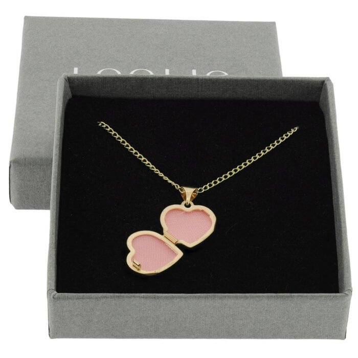 9ct gold photo locket for engraving and personalisation
