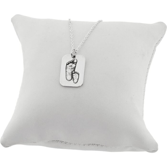 Silver Baby Necklace from 3D baby Castings - Image 3