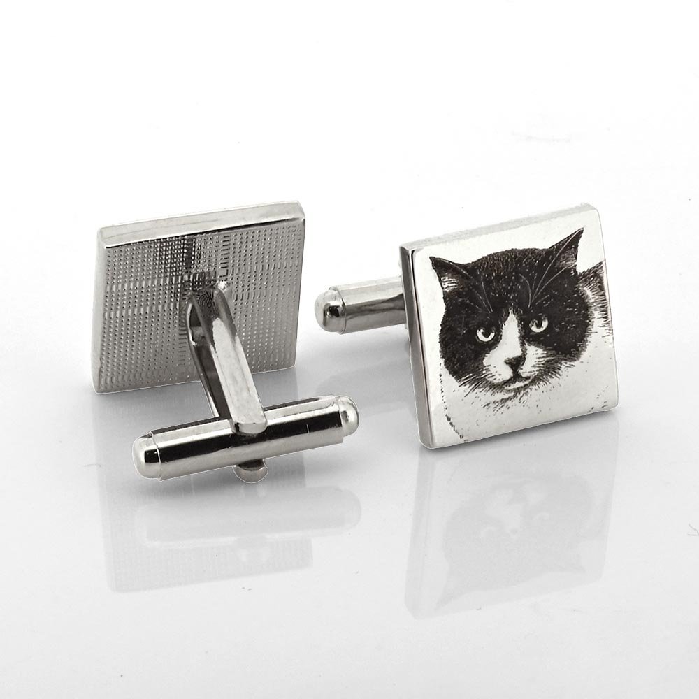 Stainless Steel Cufflinks - Image 3