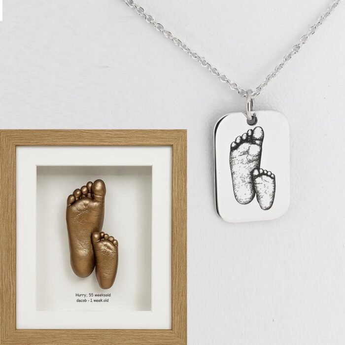 Silver Baby Necklace from 3D baby Castings - Image 4