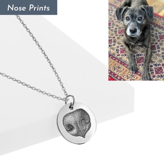 Photo Engraved Silver Heart Locket - Image 6
